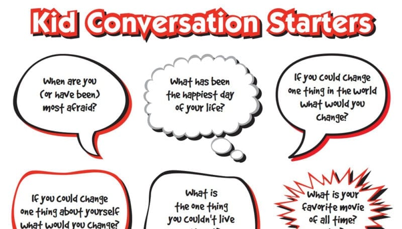 Cartoon Conversation Starters