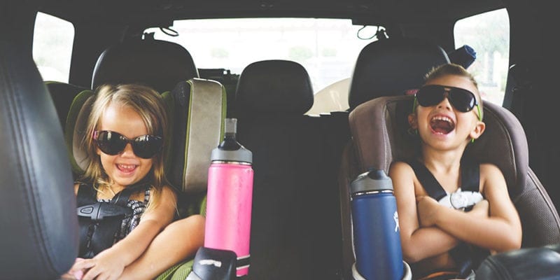 Dad of triplets creates car dividers to stop backseat fights