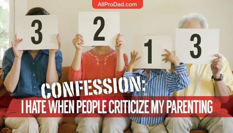 criticize my parenting