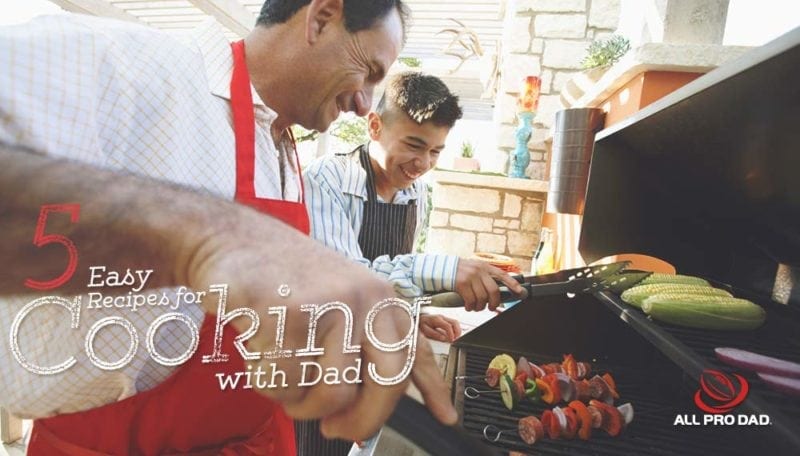 cooking with dad