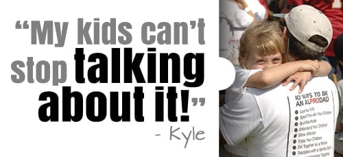 All Pro Dad FKE Thank You Message