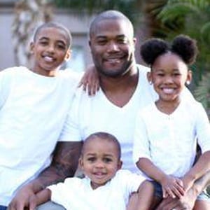 Michael Robinson and kids