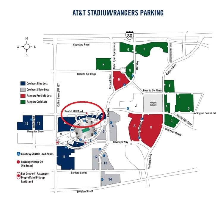 Dallas Directions and Parking All Pro Dad